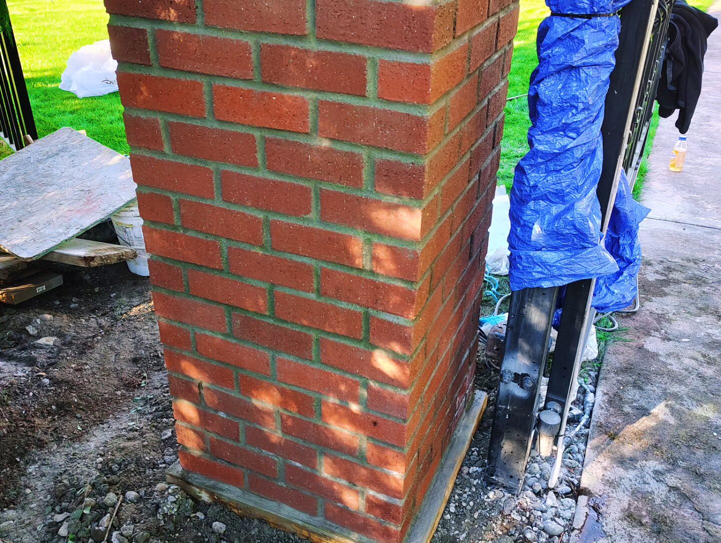 brick pillar