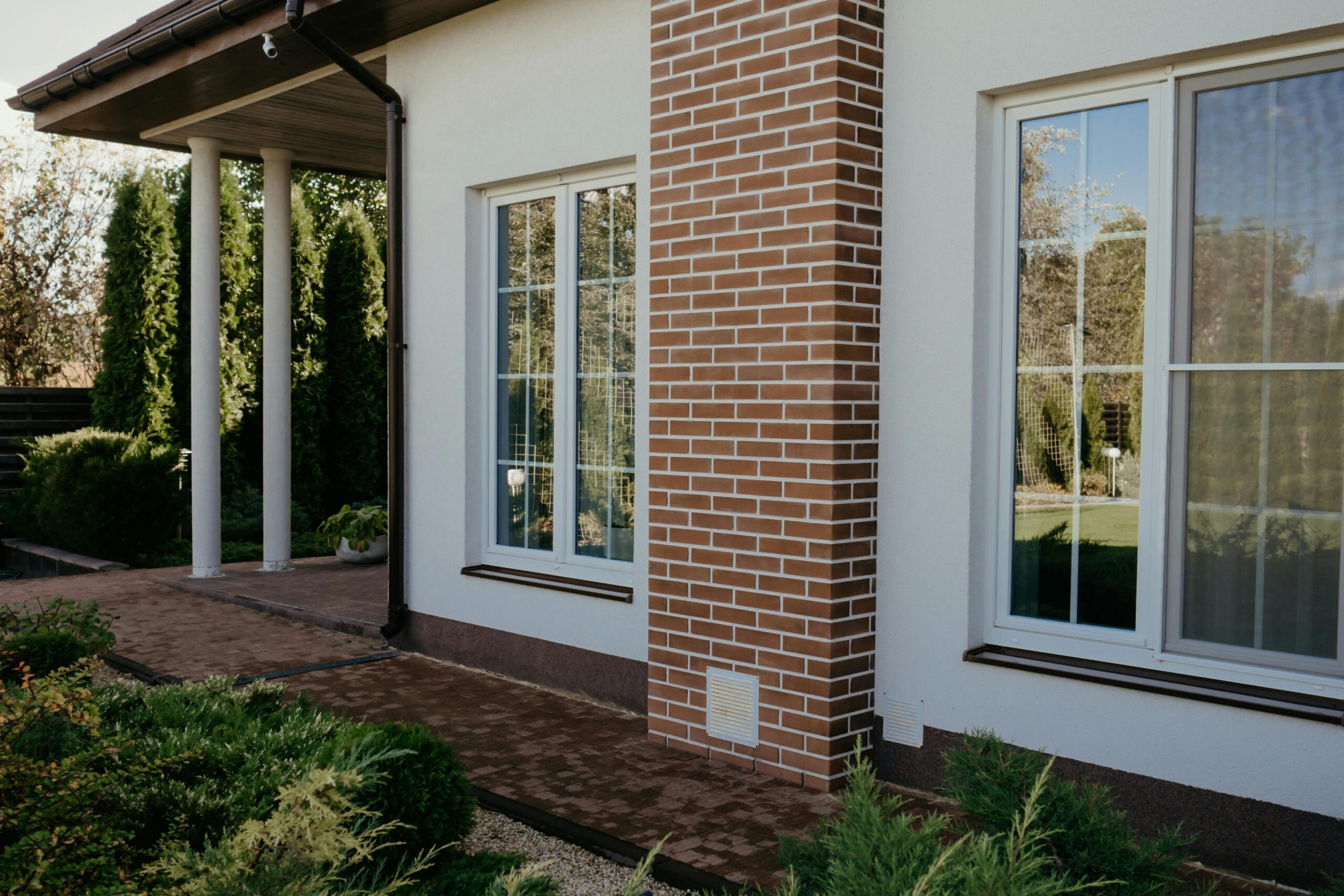 brick chimney rebuild